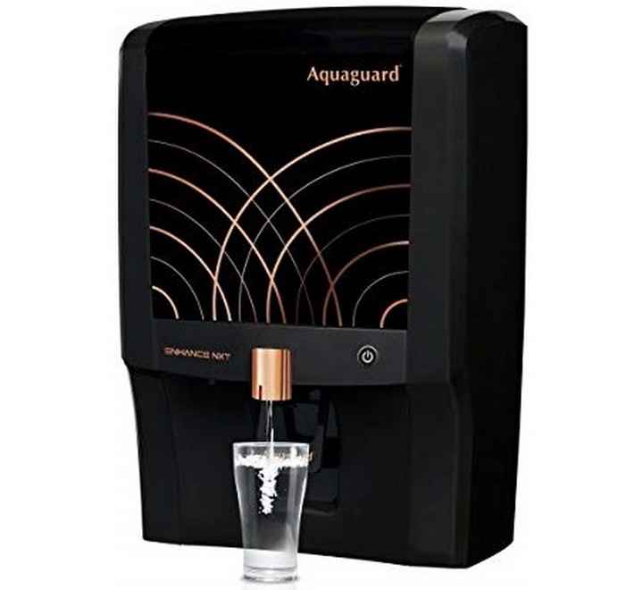 Eureka Forbes Ltd Aquaguard Enhance NXT UV+UF Water Purifier 7 L UV + UF Water Purifier  (Black)